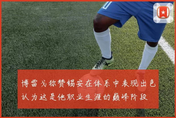 博雷戈称赞锡安在体系中表现出色认为这是他职业生涯的巅峰阶段